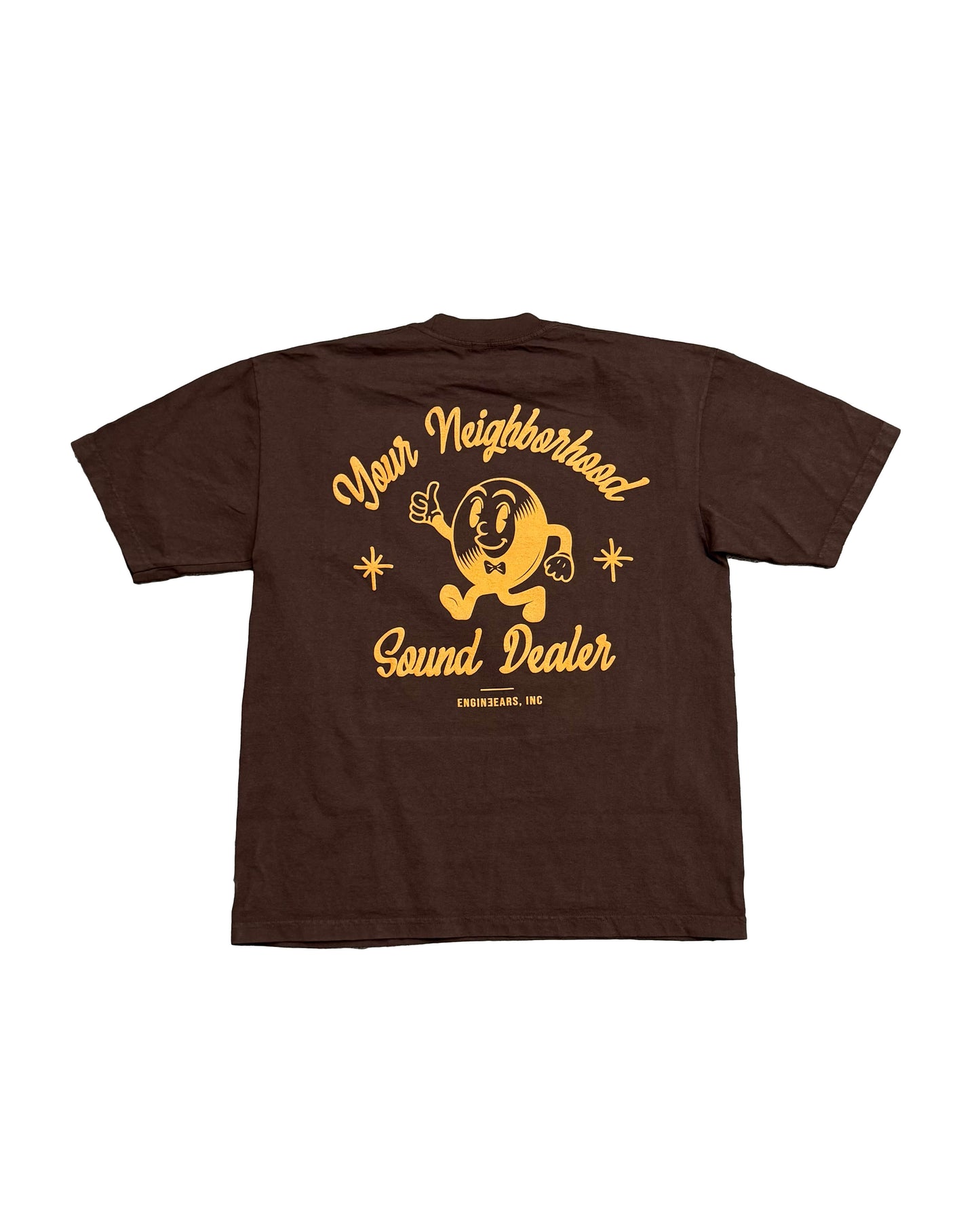 Sound Dealer Short Sleeve T-Shirt (Brown)